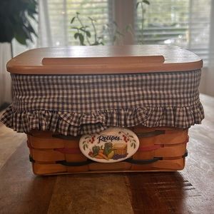 Longaberger Recipe Basket